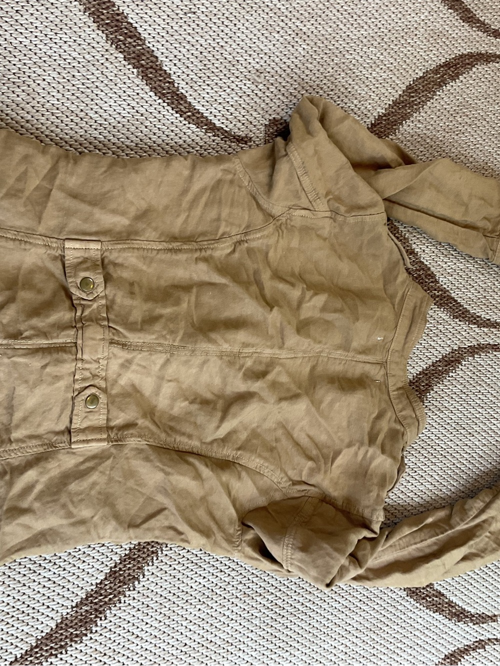 Lucky Brand Light Brown Utility Jacket - Picture 6 of 6